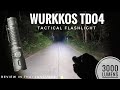 รีวิวไฟฉาย Wurkkos TD04 หลอด Cree XHP50.3 HI  ความสว่าง 3000 ลูเมน