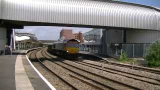 GBRf 66708 @ Newport on aggregate