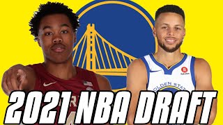 WARRIORS NEED TO DRAFT THESE TWO PLAYERS! Golden State Warriors 2021 NBA Draft
