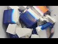 HALF DYED BLUE BSN GYM CHALK CRUMBLE-ASMR