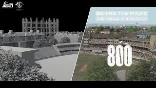 800 VFX Breakdown | how cricket stadiums were to built