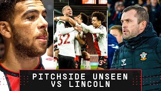 PITCHSIDE UNSEEN: Southampton 2-1 Lincoln City | Carabao Cup