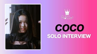 Who is Princess？ - SOLO INTERVIEW COCO ver.