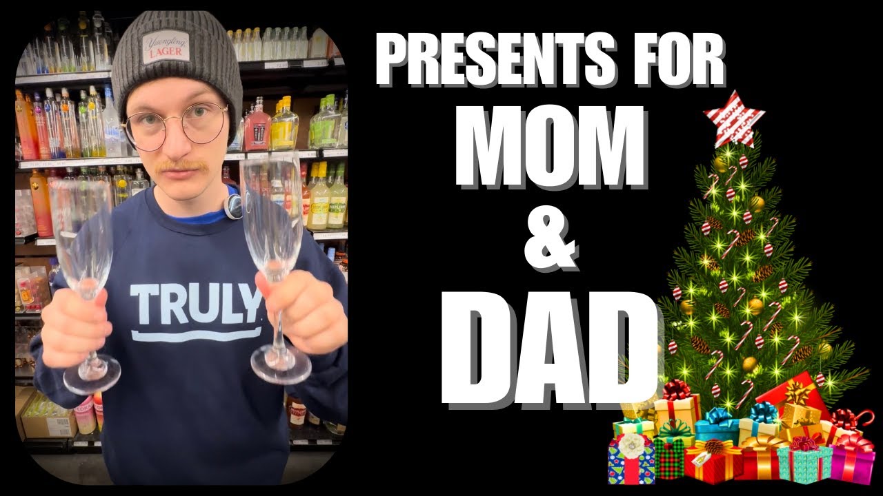 LAST MINUTE CHRISTMAS SHOPPING | Mom & Dad - YouTube