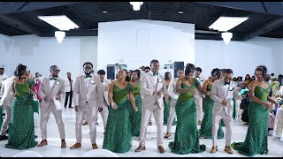 BOMOKO WEDDING PARTY DANCE - (Syliveste \u0026 Janette Wedding Dance)