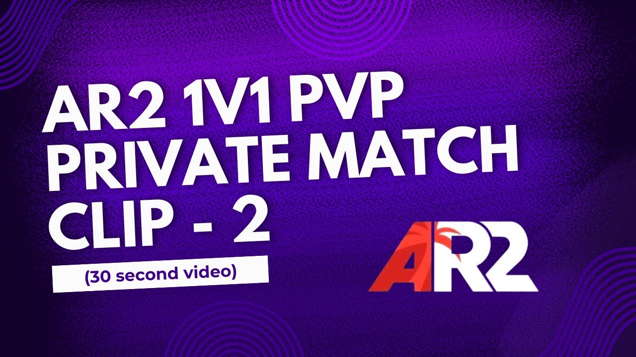 Ar2 1v1 Private Match Clip 2 Youtube