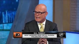 Why Flyers are most improved team from the Metropolitan Division?