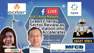 KLSE Bursa Malaysia, Green Energy (Renewable, Solar PV) Sector Review w/ Value Accelerates into It..