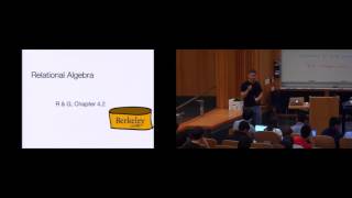 Lecture 08. Relational Query Languages (CS 186, Spring 2015, UC Berkeley)