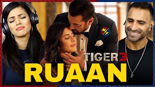 RUAAN Full Song REACTION! | Tiger 3 | Salman Khan, Katrina Kaif | Pritam | Arijit Singh