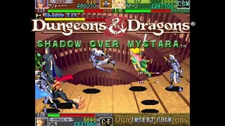 D\u0026D SOM 3P協力ワンコインクリア Dungeon\u0026Dragons Shadow over Mystara 3Player 1coin ALL