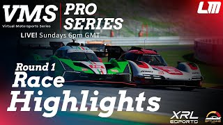 VMS Pro season 1 Round 1 Spa Francorchamps highlights