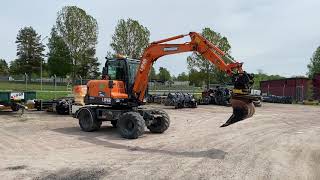 Hjulgrävare Doosan DX55W 2013