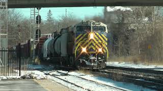 CN Train X309 Westbound February 1, 2025