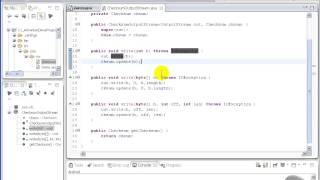 VTC Player Advanced Java Programming Java SE 7, Writing Your Own I O Classes