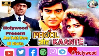 Jise Dekh Mera Dil Dhadka Full Video Song| Phool Aur Kaante | Ajay Devgn| Madhoo KumarSanu| Holywood