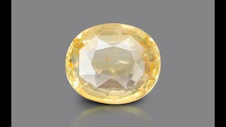 Yellow Sapphire - 4.34 carats