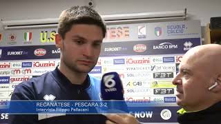 Recanatese - Pescara 3-2: Filippo Pellacani