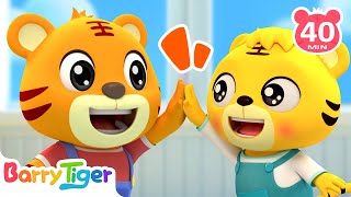 兩只老虎🐯 | 大合集 | 經典熱門兒歌🎶 | Kids Song | 動畫 | 童謠 |  貝樂虎中文 | Nursery Rhymes