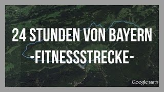 24 Stunden von Bayern 2016 | Fitnessstrecke | Alpenwelt Karwendel Mittenwald  | GPS-Track