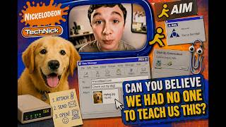 How Nickelodeon taught kids how to use the Internet in the Early 2000s | TechNick Throwback