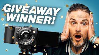 Free Camera Giveaway Winner Announced! 👉 Plus New Giveaway Details!