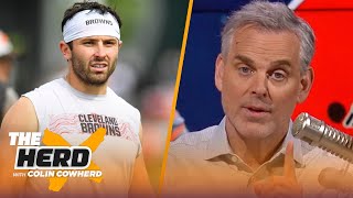 Baker Mayfield's future with the Cleveland Browns is still uncertain — Colin | NFL | THE HERD