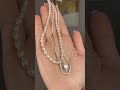 idokawa pearl necklace and snake chain unboxing u0026 review idokawa jewelry pearls necklace gift