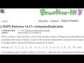 Java Practice It | Exercise 14.17: compressDuplicates | Collections, #stacks and #queues stack queue