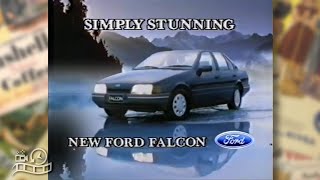 Ford EA Falcon 1988 1980s Advertisement Australia Commercial Ad