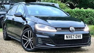 Used 2017 Volkswagen Golf GTD Estate Review For Sale by Small Cars Direct, New Milton Hampshire