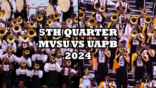 5th Quarter | MVSU vs UAPB 2024 #marchingband #band #music #hbcu