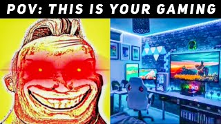 MISTER INCREDIBLE and this is your gaming setup