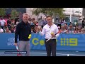 todd woodbridge and jim courier s forehand masterclass 2024 australian open wide world of sport