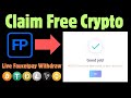 Earn free Crypto | Claim daily BTC faucet | instant payout to Faucetpay #btc