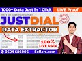 Justdial Data Extractor Original Panel | India's No.1 Justdial Software