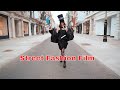 Street Fashion Film Beautiful model