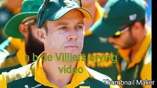 AB de Villiers emotional speeching South Africa vs New Zealand semi final 2015