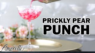 How to Make a Prickly Pear Punch | Tequila Cocktail with Prickly Pear