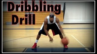 Double-Pound-Crossover, Pound-Cross Dribbling Drill | Dre Baldwin