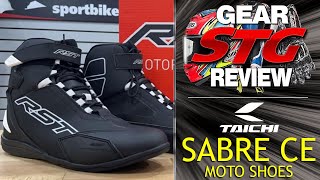 RST Sabre CE Moto Shoes Review | Sportbike Track Gear