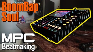 From Soul Music To BoomBap - Akai MPC Sample-Based Beatmaking (with scratches)