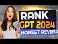 RankGPT Review [ ⚠️BE CAREFUL!] RankGPT Review 2024- DEMO, Walkthrough - WATCH THIS REVIEW