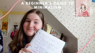a beginner's guide to minimalism