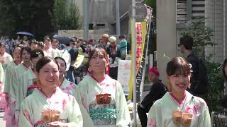 @原宿表参道元気祭@スーパーよさこい2024@舞芽桃季（まいめとき）@桃花の季（とき）@２０２４年８月２5日@代々木の杜ぼんおどり会場@13:43