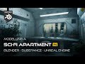 Modelling a Sci-Fi Apartment in Blender Substance and Unreal Engine