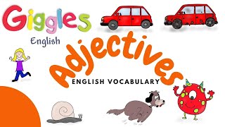 English Vocabulary - Adjectives - ESL kids vocab