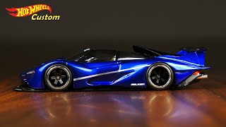 McLaren WAVETAIL (Speedtail) Hot Wheels Custom