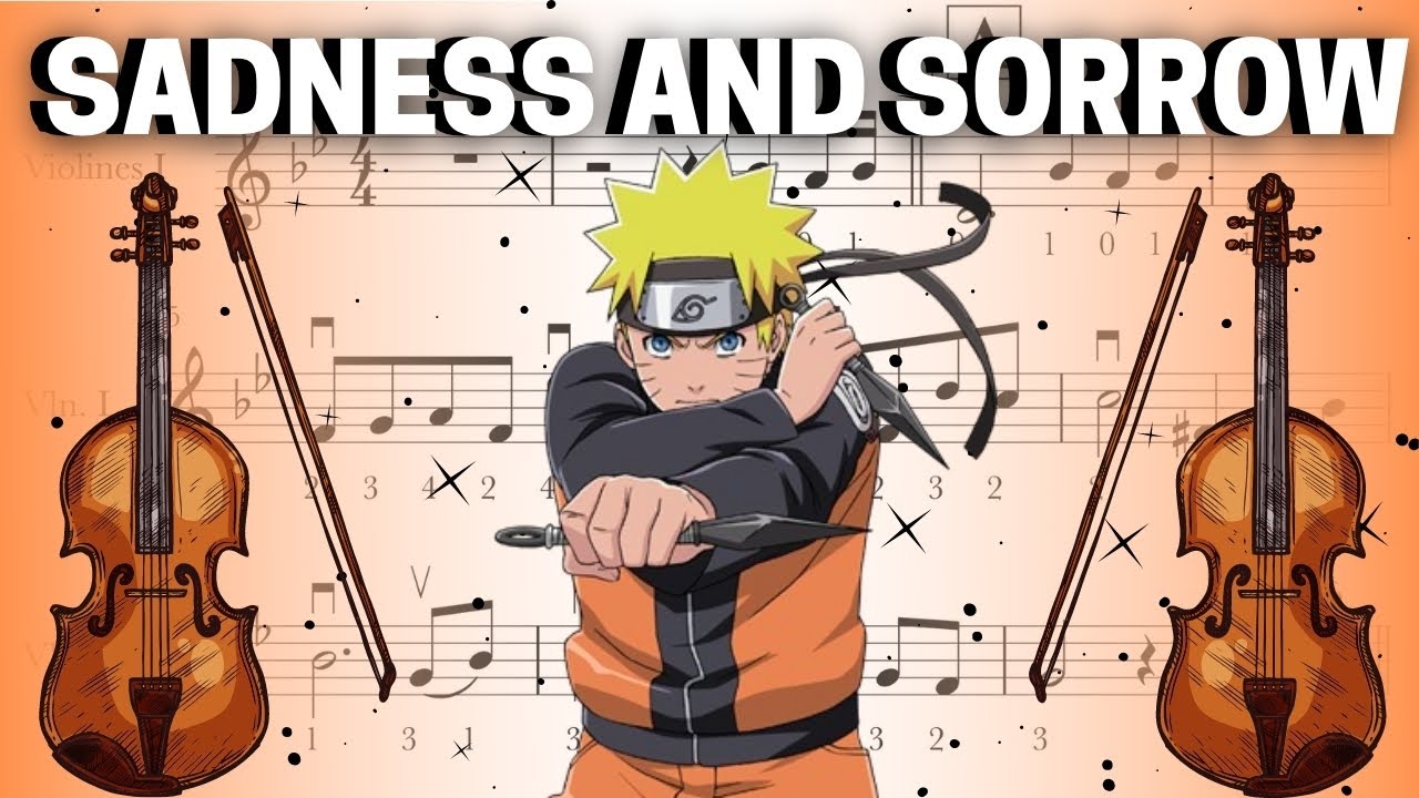 NARUTO / Sadness And Sorrow Violin Sheet / Partitura Violino / Easy ...