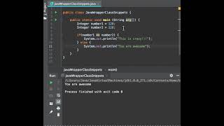 Java Integer Wrapper class | FunWithSnippets #Shorts #Fun #Snippets #Java #Education